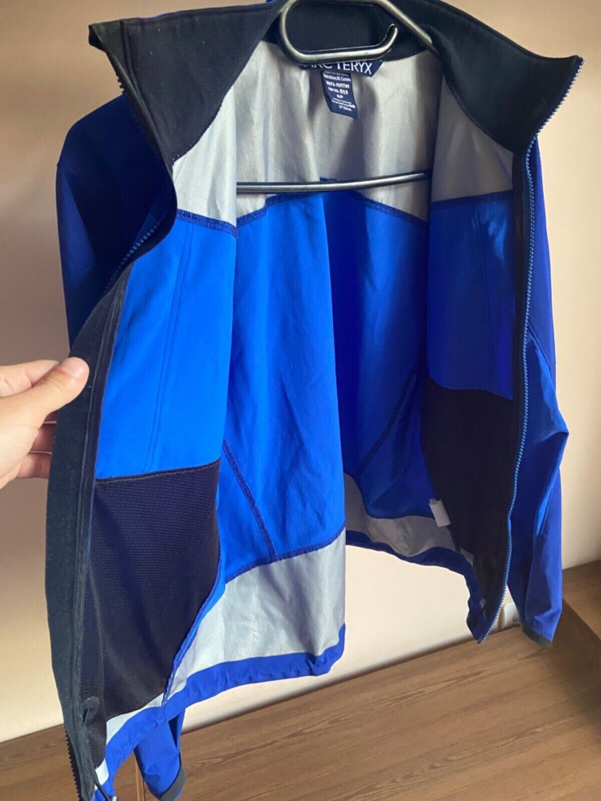 ARC'TERYX GIACCA IBRIDA ARC’TERYX ALPHA COMP 1GEN MADE IN CANADA UOMO S AZUL RARA