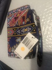 Vera Bradley RFID Iconic RFID Combo Wristlet Romantic Paisley NWT