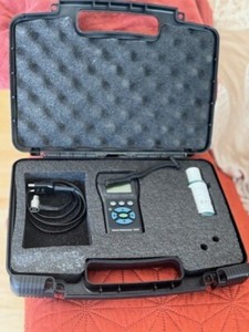 EXTECH TKG100 Digital Ultrasonic Thickness Gauge TESTED w/case