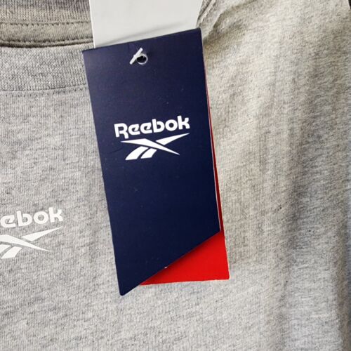 Reebok Plus Size Short-Sleeve T-Shirt Dress Women's 2X Gray Heather Pullover - Picture 8 of 13