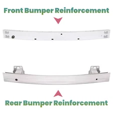 Front/Rear Bumper Reinforcement Impact Bar For Chevy Equinox/GMC Terrain 2018-24
