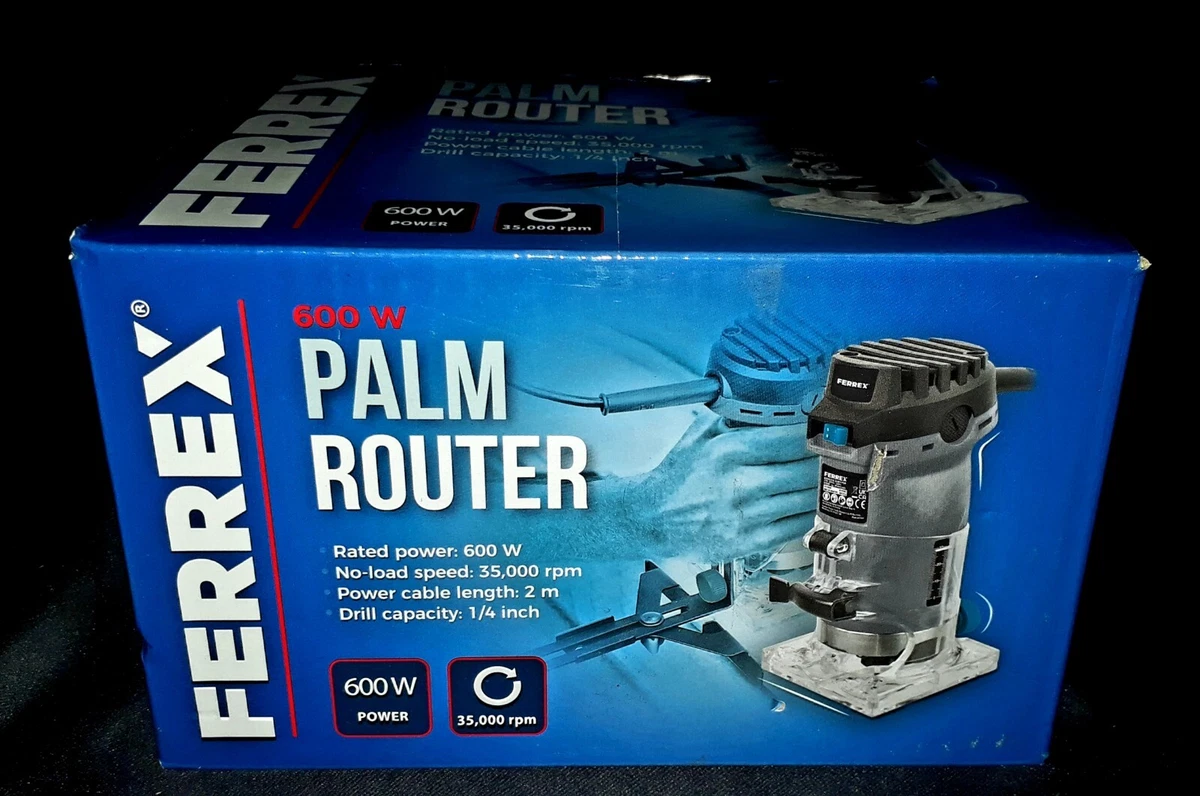 Ferrex 600w cheap palm router