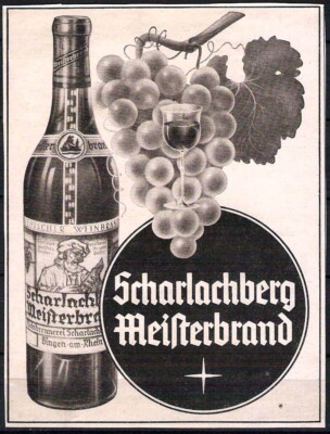 2 x Advertising - Scarlet Mountain Master Brand & Alpecin - Advertising 1939