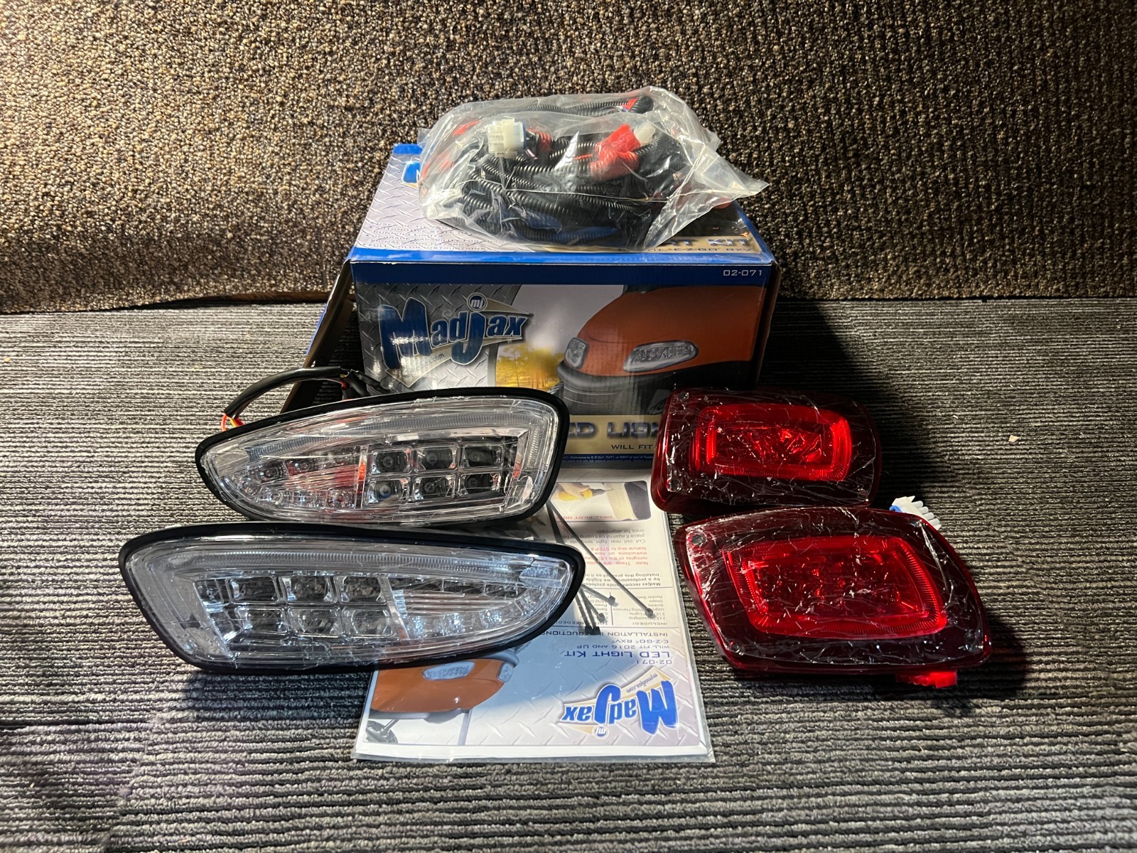 MadJax 02-071 Golf Cart LED Light For E-Z-GO RXV Years 2016-Up