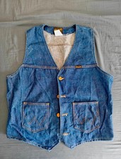 Vintage Wrangler Denim Vest Made In USA