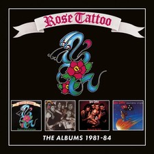 Rose Tattoo : The Albums 1981-84 CD Box Set 4 discs (2026) ***NEW*** Great Value