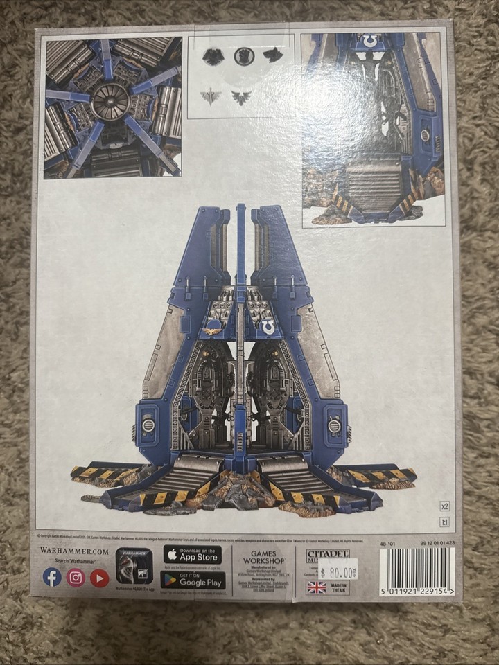 NEW Warhammer 40k - Space Marines Drop Pod OOP. New in Plastic NEW Warhammer 40k - Space Marines Drop Pod OOP. New in Plastic