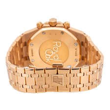 Audemars Piguet Royal Oak Chronograph Rose Gold Black Dial 26320OR 4