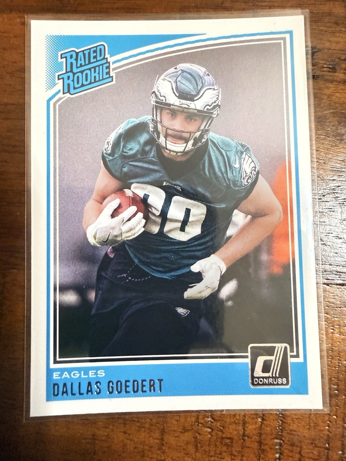 2018 Panini Donruss - Rated Rookie Dallas Goedert #347 (RC)