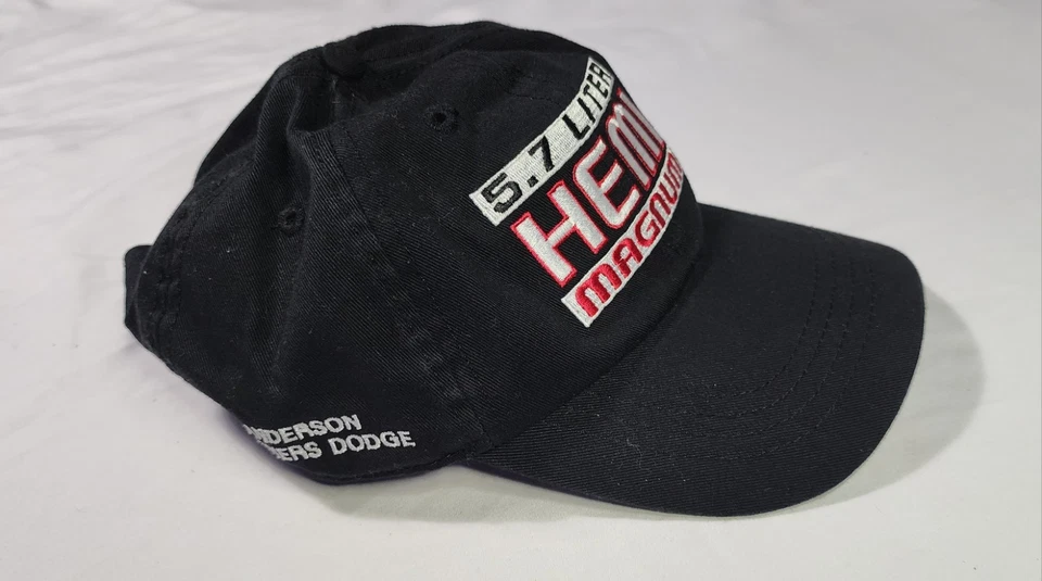 Dodge Ram 5,7 litros HEMI Magnum bordado sombrero promocional Anderson Bros Dodge Foto 3 de 4