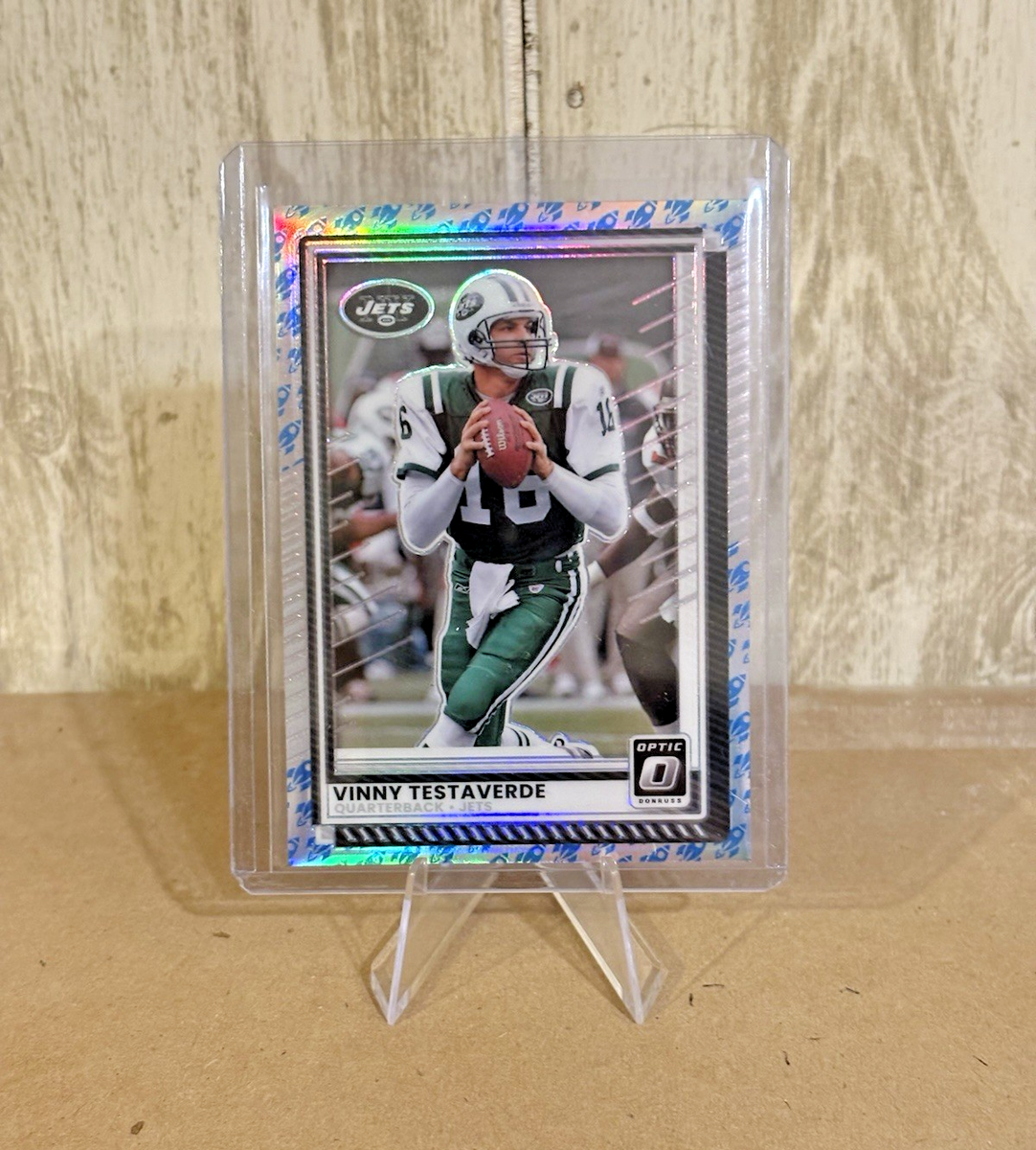 ヴィニシウス Donruss Optic ルーキーカード 149枚限定 鑑定済み Vinny Testaverde Rocket Emoji 2025 Panini Donruss Optic #159 New