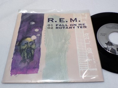 R.E.M. Fall On Me/Rotary Ten .45 Vinyl Record VG+