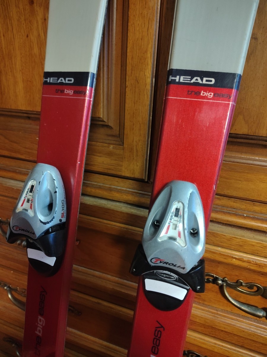 HEAD Big Easy 150 cm Downhill Skis Tyrolia SL 100 Adjustable