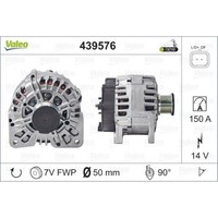 Valeo Generator Lichtmaschine 150A 14V FüR Opel Vivaro Combi Espace IV Laguna II
