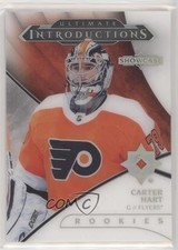 2018-19 Upper Deck Ultimate Collection Introductions Showcase Carter Hart 3h1