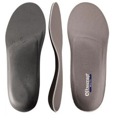 Powerstep Full Length Orthotics, Wide Fit, Gray , M - 9-9.5 / W - 11-11.5