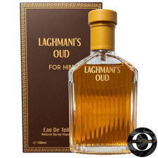 Laghmani's Oud Brown Men's Aftershave Eau de Toilette 100ML Spray FREE DELIVERY!