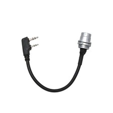 6 Pin Plug To Socket K-Type Adapter Wire For AN/PRC 148 152 152A Walkie-Talkie