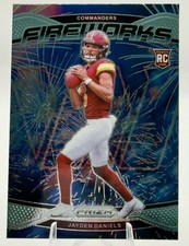2024 Panini Prizm - Fireworks Jayden Daniels #24 (RC)
