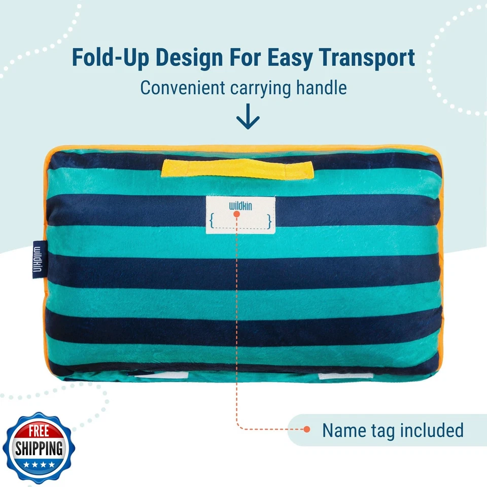 Alfombrilla de felpa Wildkin Kids - suave, acogedora, conveniente para guardería y preescolar Foto 4 de 4