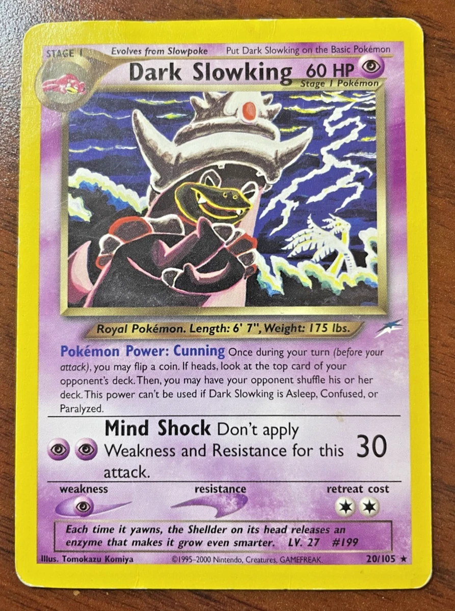 Dark Slowking 英語版 20/105 Dark Slowking 20/105 Neo Destiny for sale | eBay