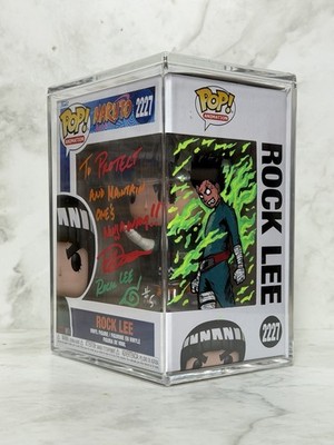 Funko Pop! Naruto Rock Lee #2227 Signed #5 with Custom Art +