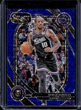 2024-25 Panini Select DeMar DeRozan Courtside Blue Disco Prizm #/25 Kings