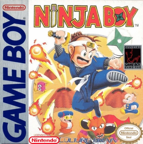 Ninja Boy + Case - Nintendo Gameboy Classic Game - Culture Brain - USA