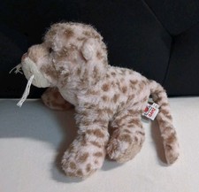 Webkinz Strawberry Cloud Leopard Plush HM466 Ganz Pink Stuffed Animal - NO CODE