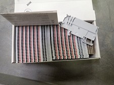 NEW (Box of 50) Allen-Bradley 1492-P6PD2E-6RE Push-In Terminal Block - Red