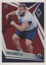 2019 Panini Phoenix Rookies Red 195/299 Greg Gaines #176 3j2