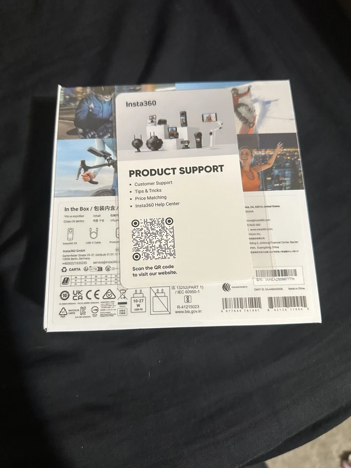Insta360 X5 8K 360 Action Cam BRAND NEW SEALED - Image 2 of 4