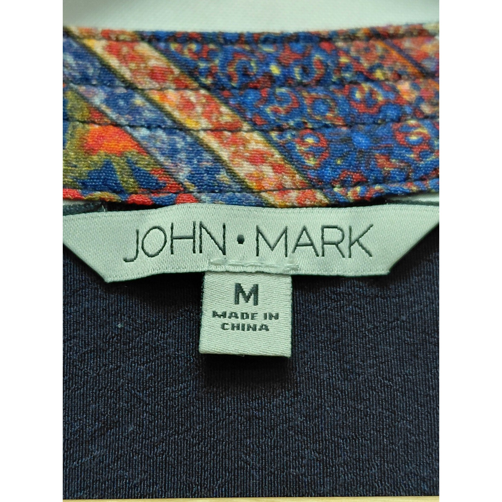 John Mark Multicolor Embroidered Boho Patchwork T… - image 6