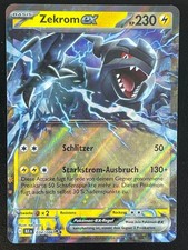 Zekrom EX 034/086 Schwarze Blitze Deutsch NM Pokemon