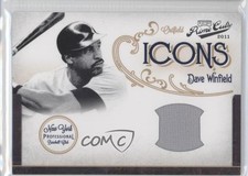 2011 Playoff Prime Cuts Icons Materials 53/99 Dave Winfield #9 HOF 3h2