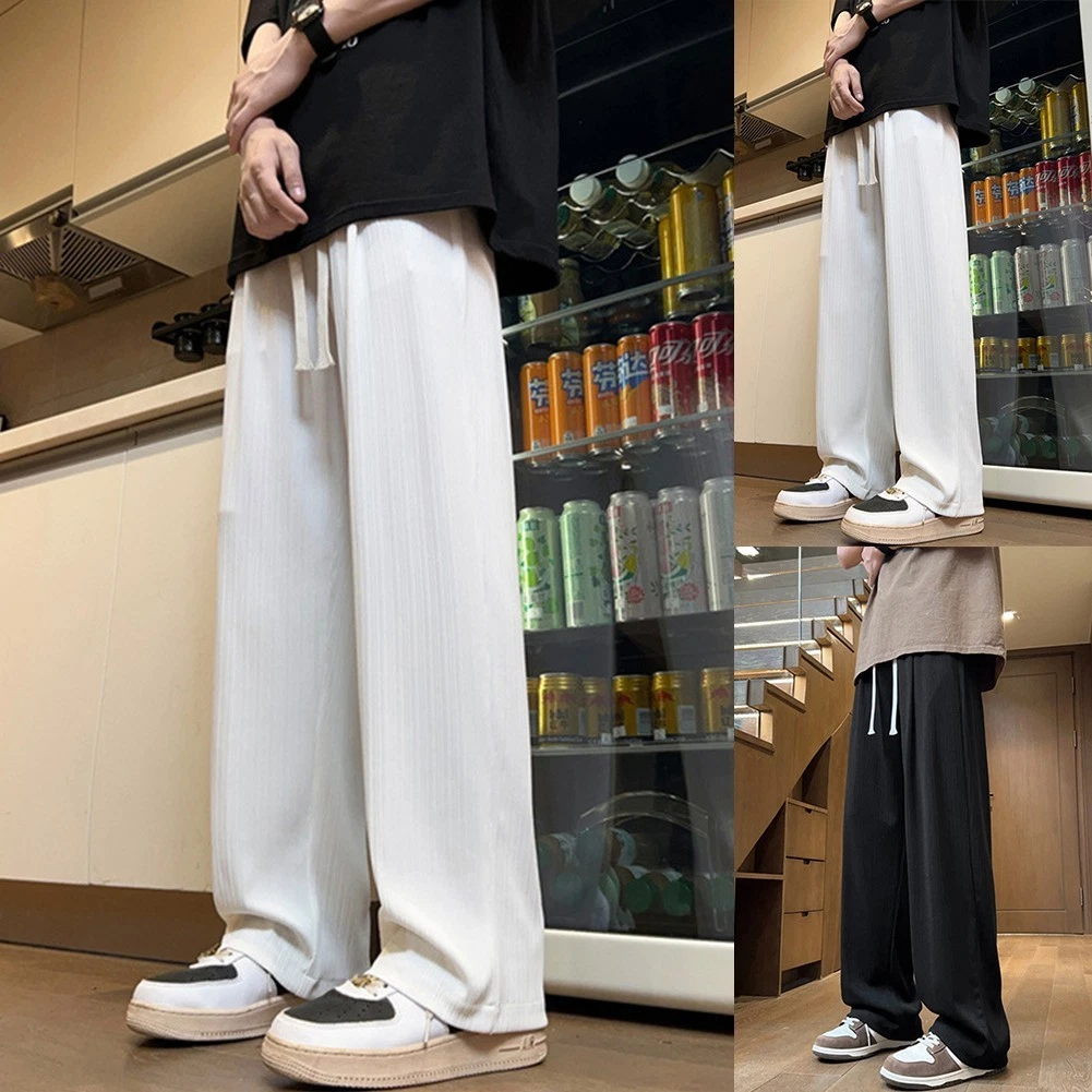 Men's Korean Style Joggers Pants for Casual Sports and Fitness Activities
