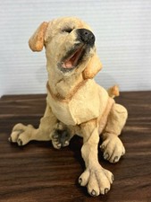 Yellow Lab Puppy A Breed Apart Dog Figurine #70207 2003 Country Artists Vintage