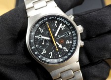 SINN 144 ti AR UTC 41 mm TITAN Automatik Chronograph GMT vintage BOX