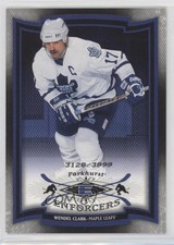 2006-07 Upper Deck Parkhurst Enforcers 3128/3999 Wendel Clark #245 r7p