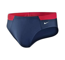 NIKE NX PERFORMANCE SWIMWEAR BRIEF VICTORY COLOR BLOCK NESS4040 SIZE 28 BOY'S