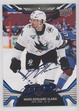 2022-23 Upper Deck MVP Factory Set Blue Marc-Edouard Vlasic #126 b2t
