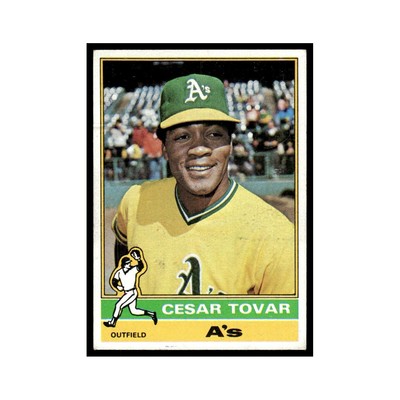 Cesar Tovar 1976 Topps #246 Oakland Athletics Baseball Card EX