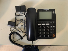 AT T CD4930 Corded Phone with Digital Answering System and Caller ID