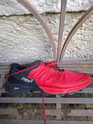 Trailrunningschuh, INOV 8 - Roclite G 275, Gr 47, mens Red - Black, neuwertig