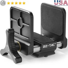 Durable Aluminum Shooting Saddle Clamp Tripod Bipod Quick Release Compact Design