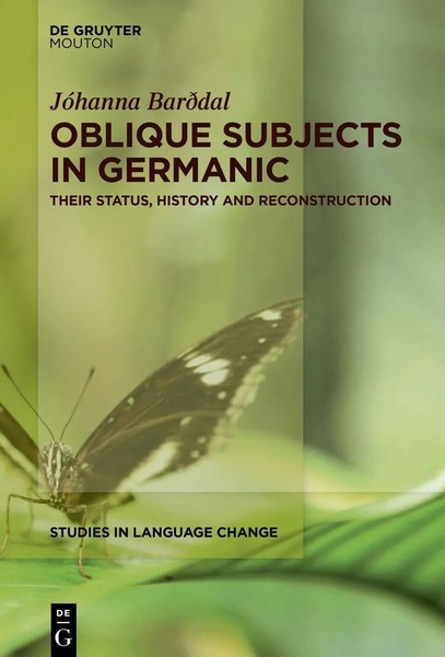 Oblique Subjects In Germanic | Their Status, History And Reconstruction | Buch-image
