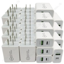 For iPhone iPad Pro Samsung Fast Charger QC PD 20W USB Type-C Power Adapter Lot