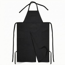 Split-Leg Apron Multi-Pocket Workwear Heavy-Duty for Woodworkers, Gardeners