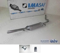 Imasaf ESD Auspuff Endtopf+Anbauteile für Alfa Alfetta 1.6 + 1.8 + 2.0 1975-1984