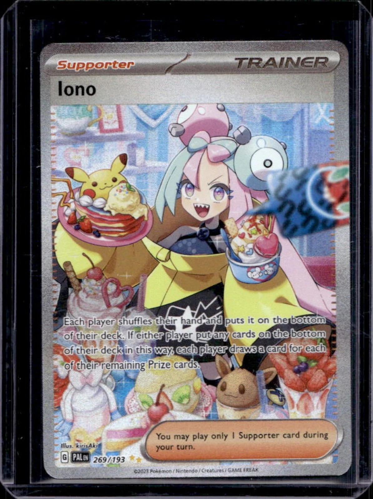 Iono - Paldea Evolved #269 Price & Value ($55.55) | PokeScope